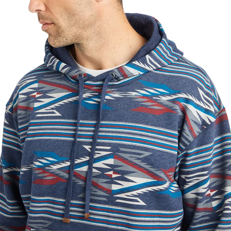 'Ariat' Men's Chimayo Print Hoodie - Multi