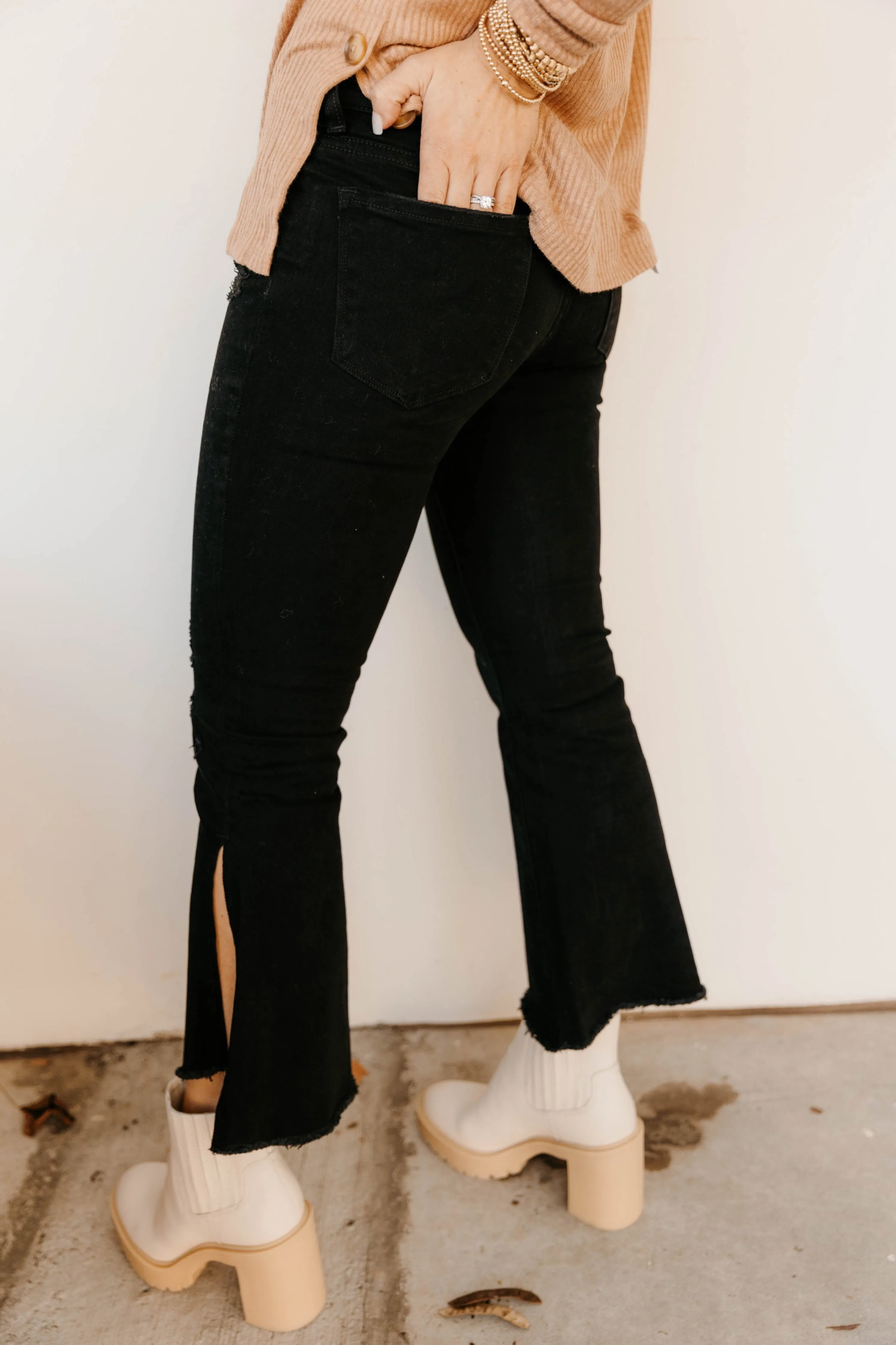BK Side Slit Denim