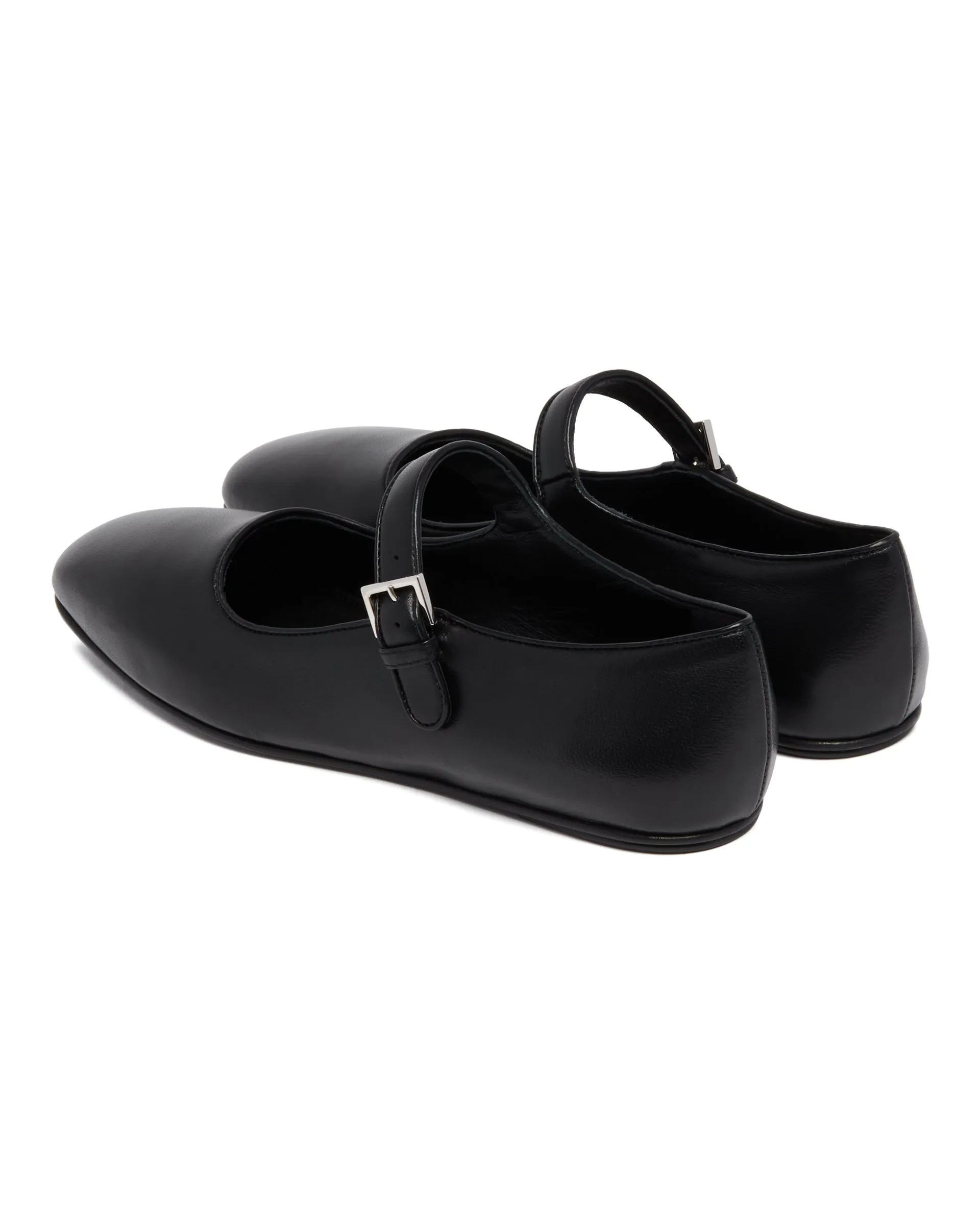 Black Ava Mary Jane Shoes