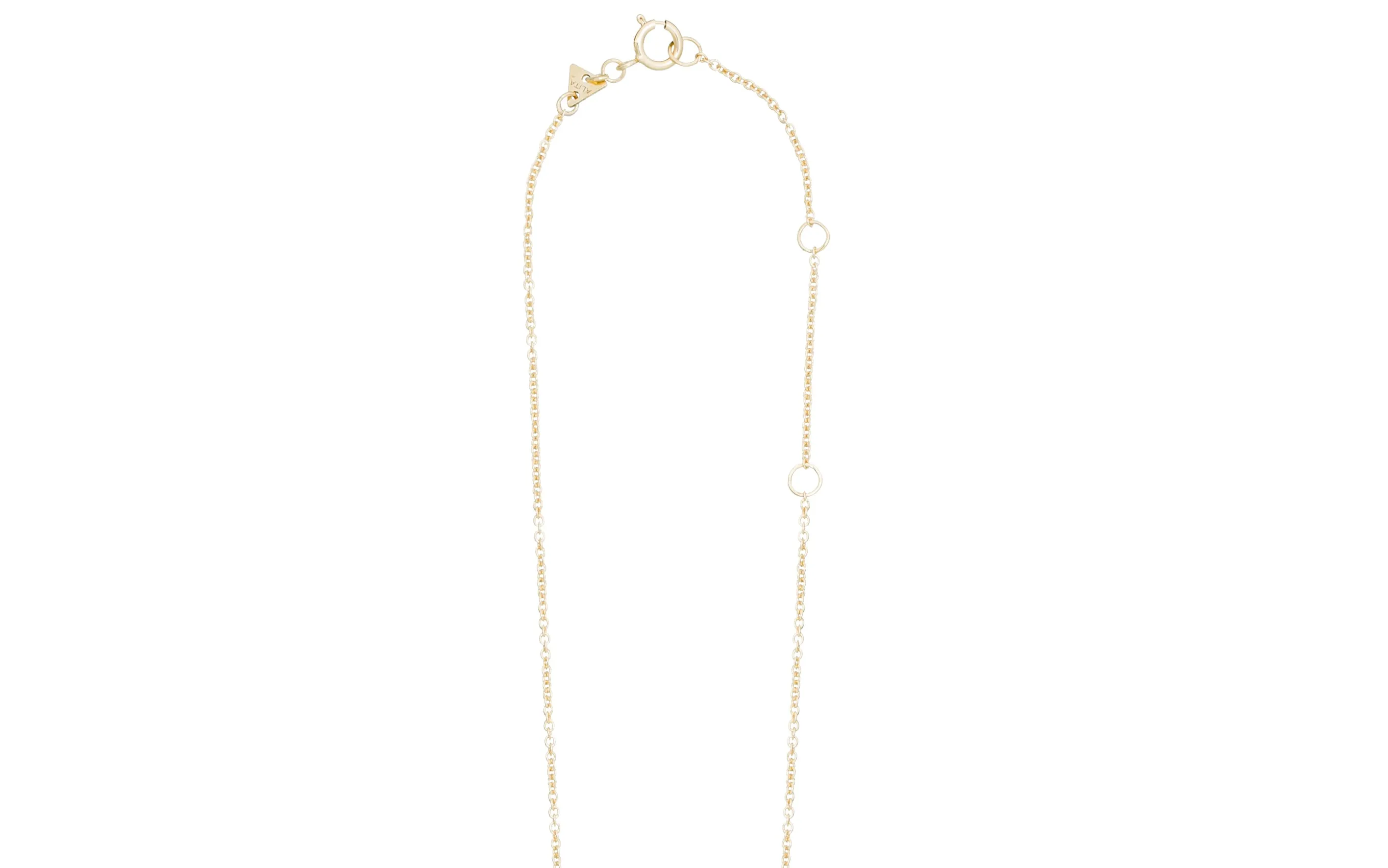 GOLF PELOTA BLUE NECKLACE