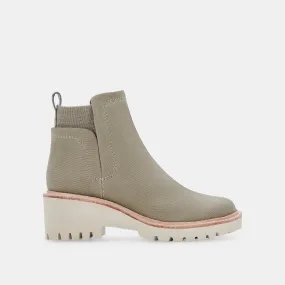 HUEY BOOTIES SAGE CANVAS - re:vita