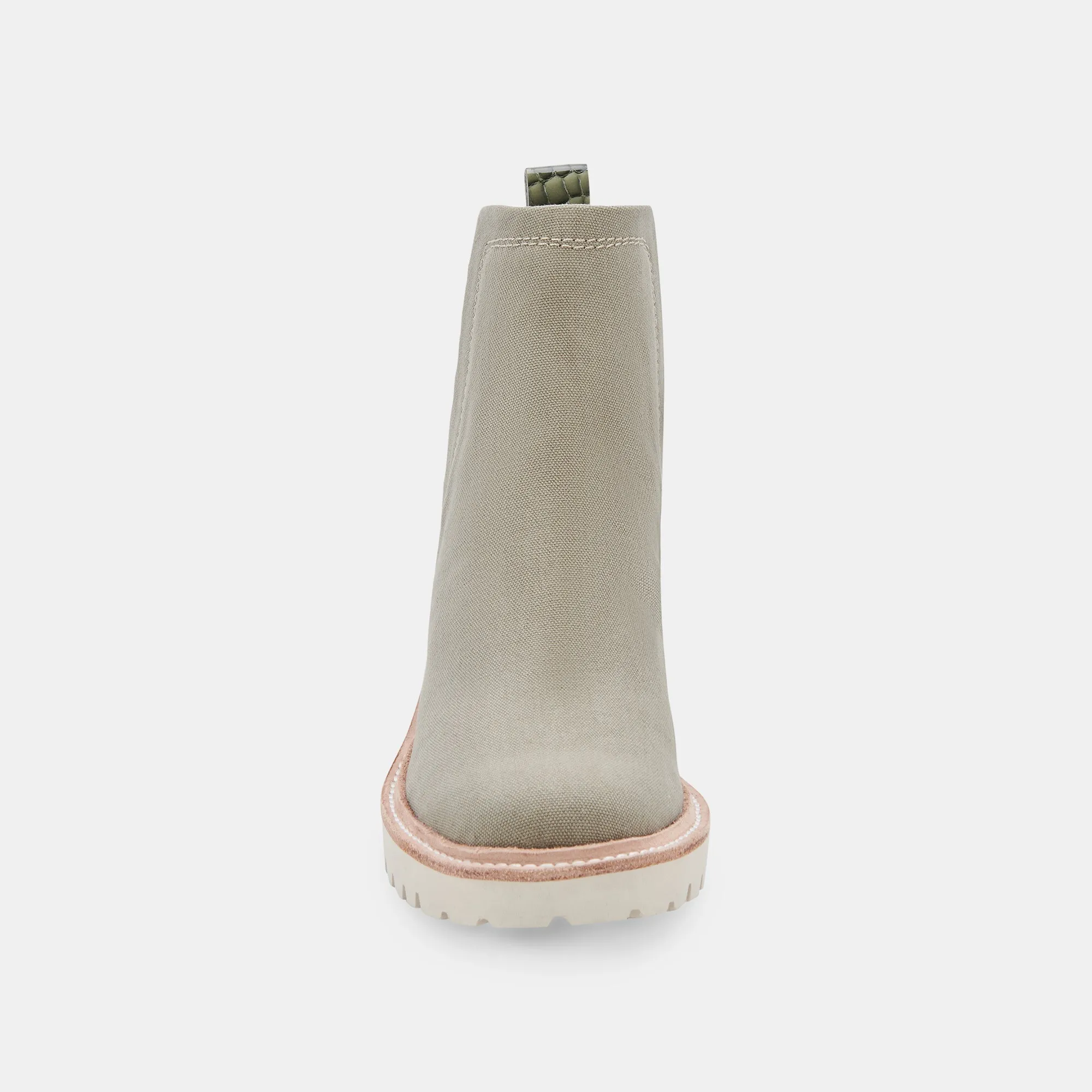 HUEY BOOTIES SAGE CANVAS - re:vita