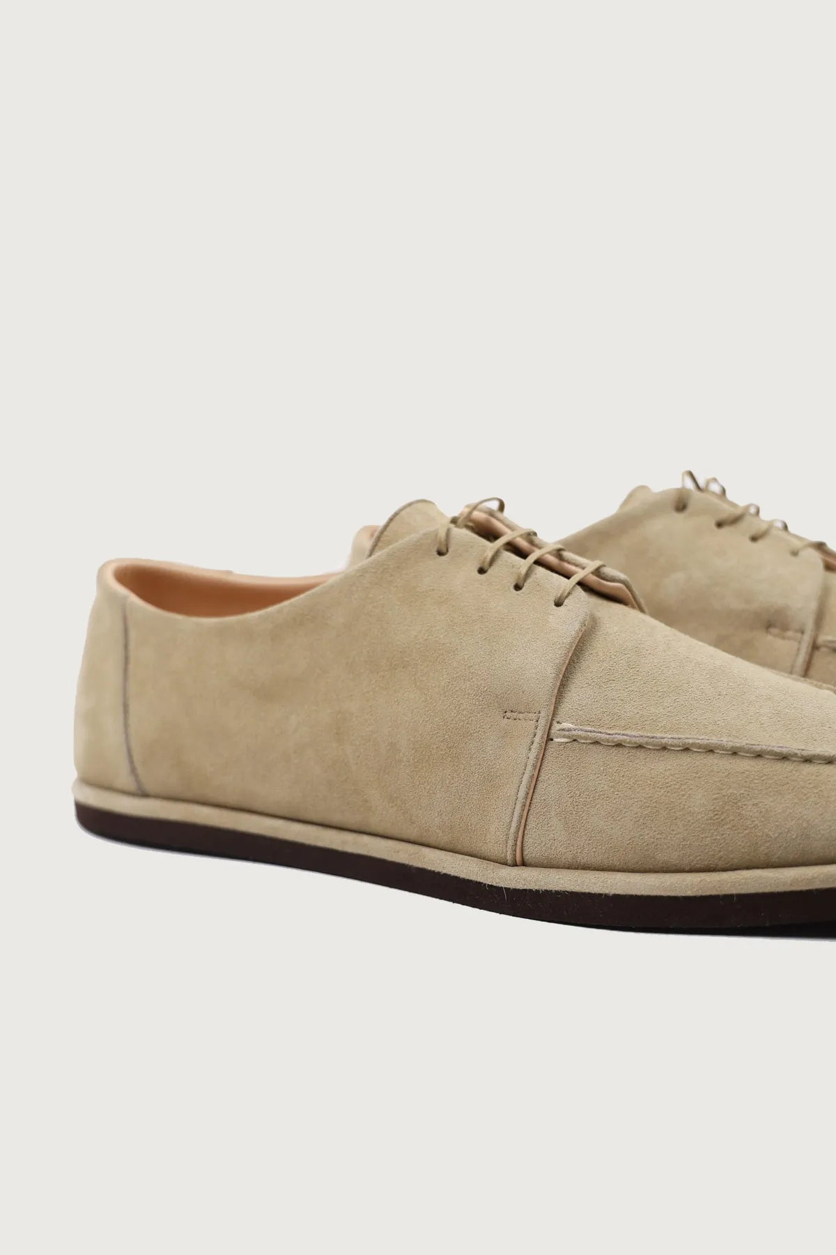 Leather Shoes - Beige