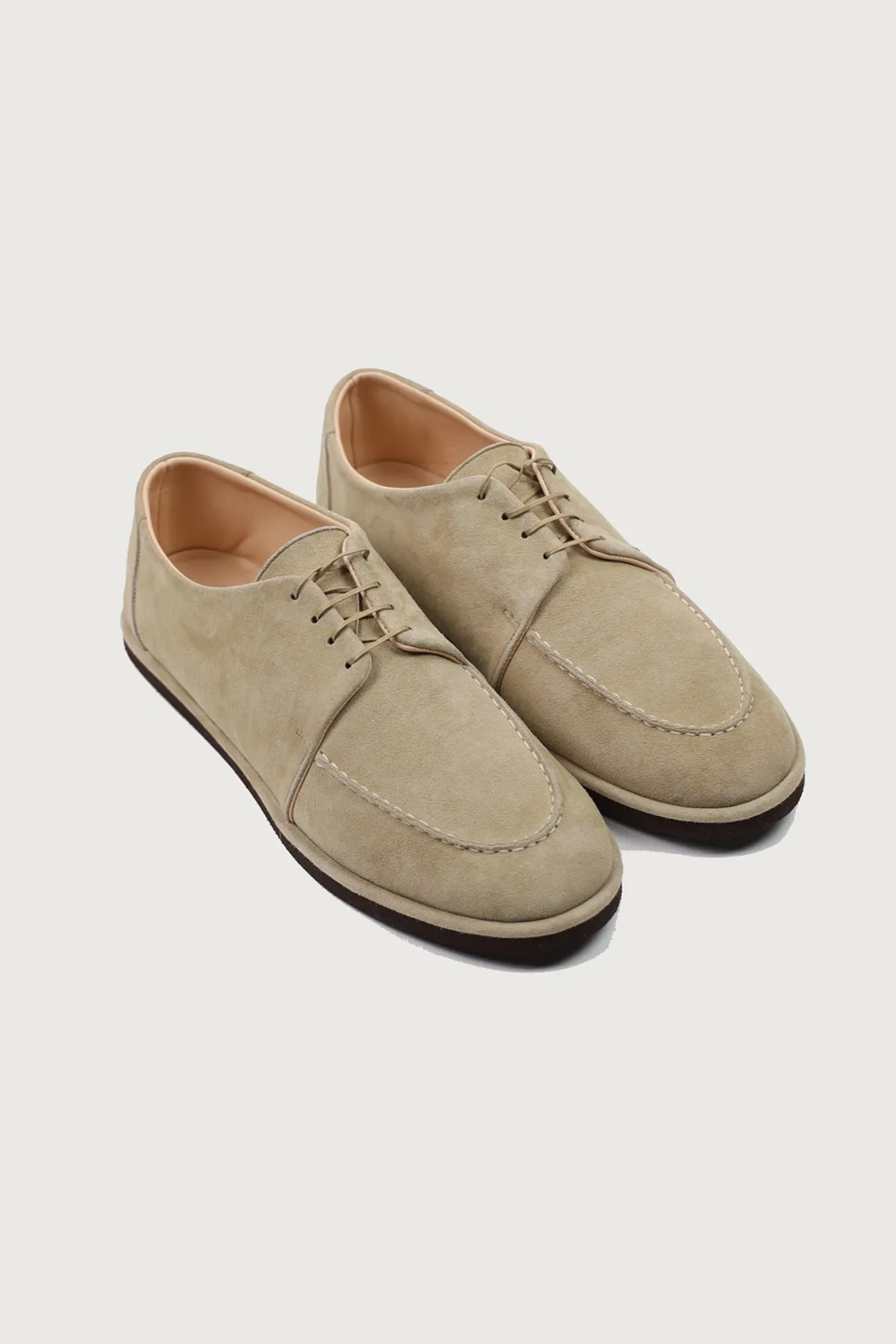 Leather Shoes - Beige