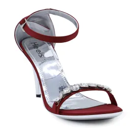 Maroon Bridal Sandal 066628