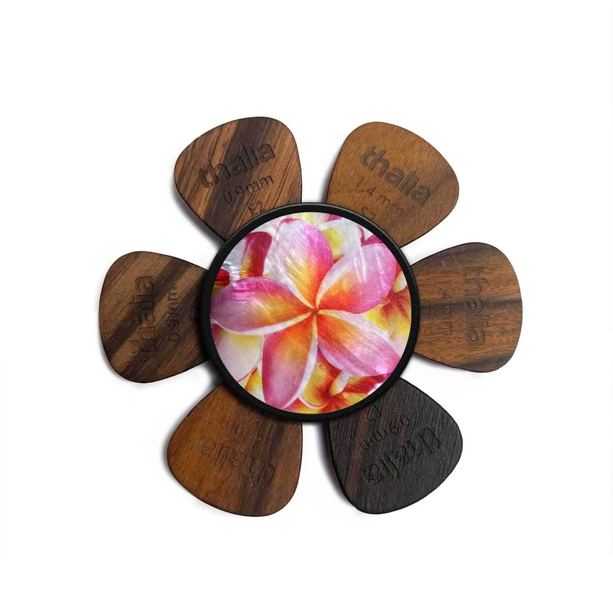 Plumeria on Pearl | Pick Puck 2.0