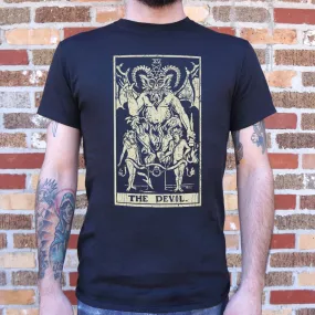 Tarot Devil Mens T-Shirt