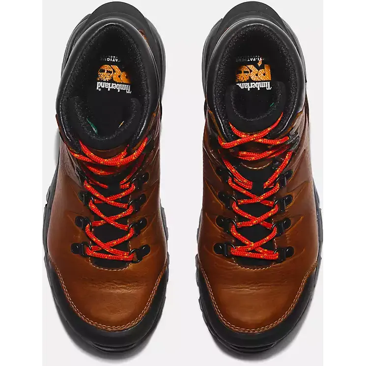 Timberland Pro Men's Heritage 6" Comp Toe WP Work Boot -Brown- TB0A5N4J214