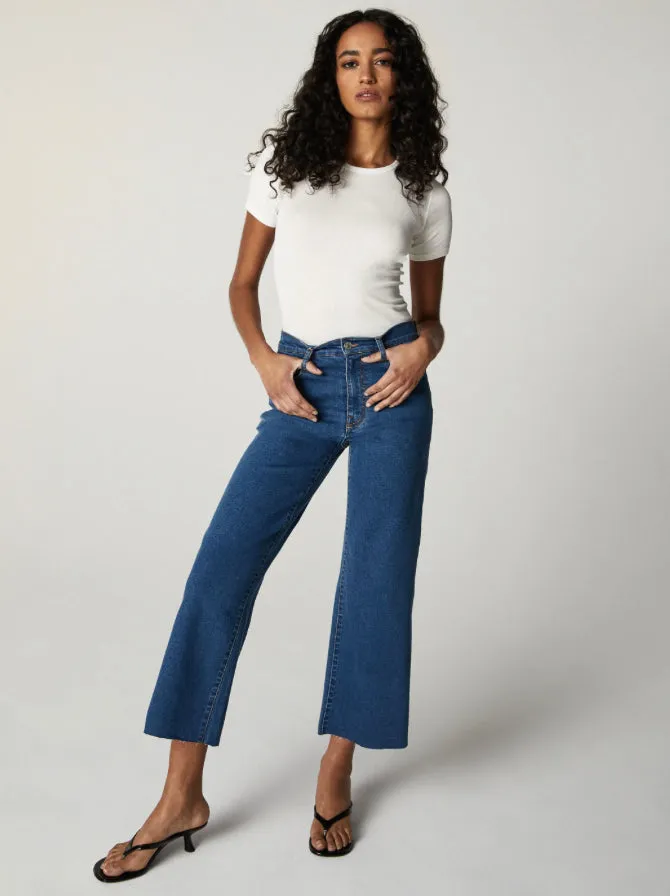Unpublished ‘Greta Midrise Wide Leg Crop’